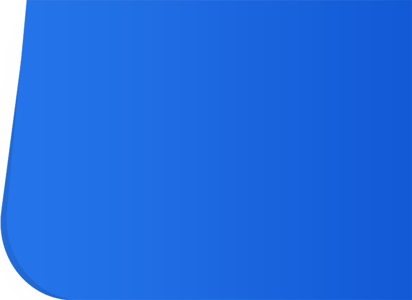 Blue Rounded